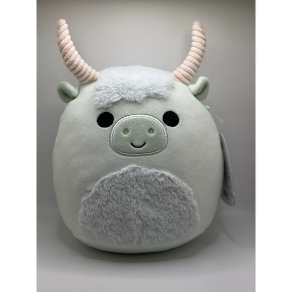 Iver the Highland Cow 8" Longhorn Squishmallow Plush NWT - Picture 1 of 4